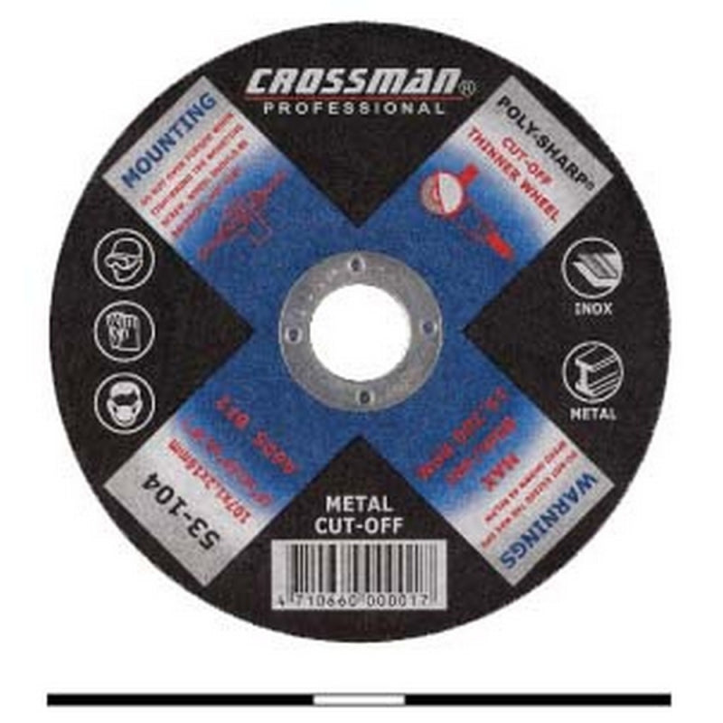 DISCO CORTAR CROSSMAN 115 X 12 X 222 MM - #53145
