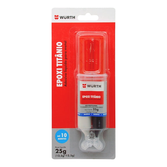 ADHESIVO EPOXI TITANIO 25G - WURTH - WURTH