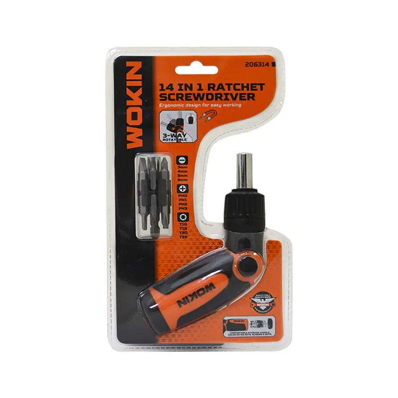 Destornillador Chicharra 14 en 1 (206314) WOKIN
