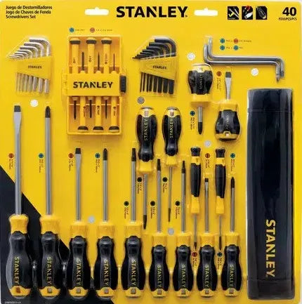 Jgo. destornilladores de 40 pzs. (STANLEY0004) - STANLEY