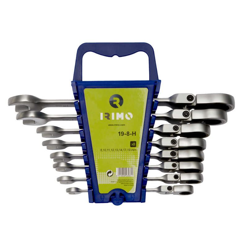 juego de llaves punta y corona chicharra 8 piezas 19mm