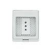 Hydrobox con toma corriente simple 10A 250V blanco