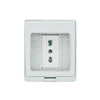 Hydrobox con toma corriente simple 10/16A 250V blanco