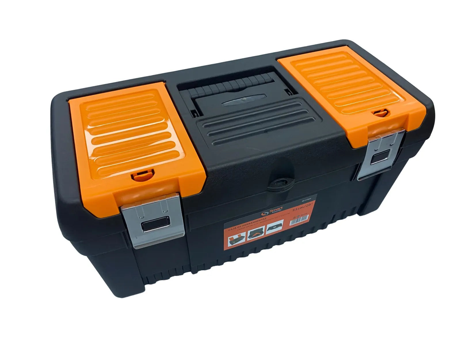 CAJA HERR. PLASTICA C/METAL 20