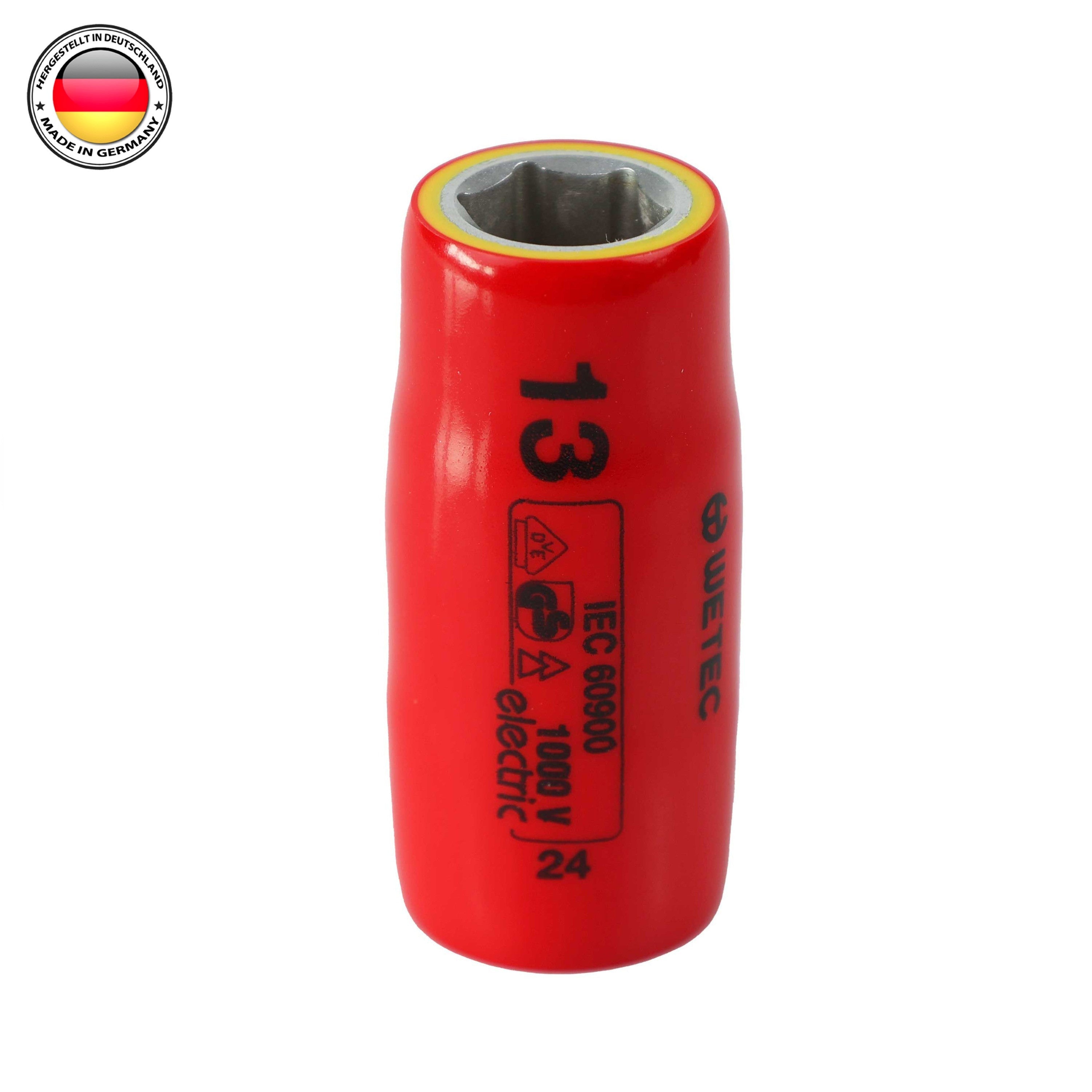 Dado hexagonal 1/2 1000V aislado WETEC