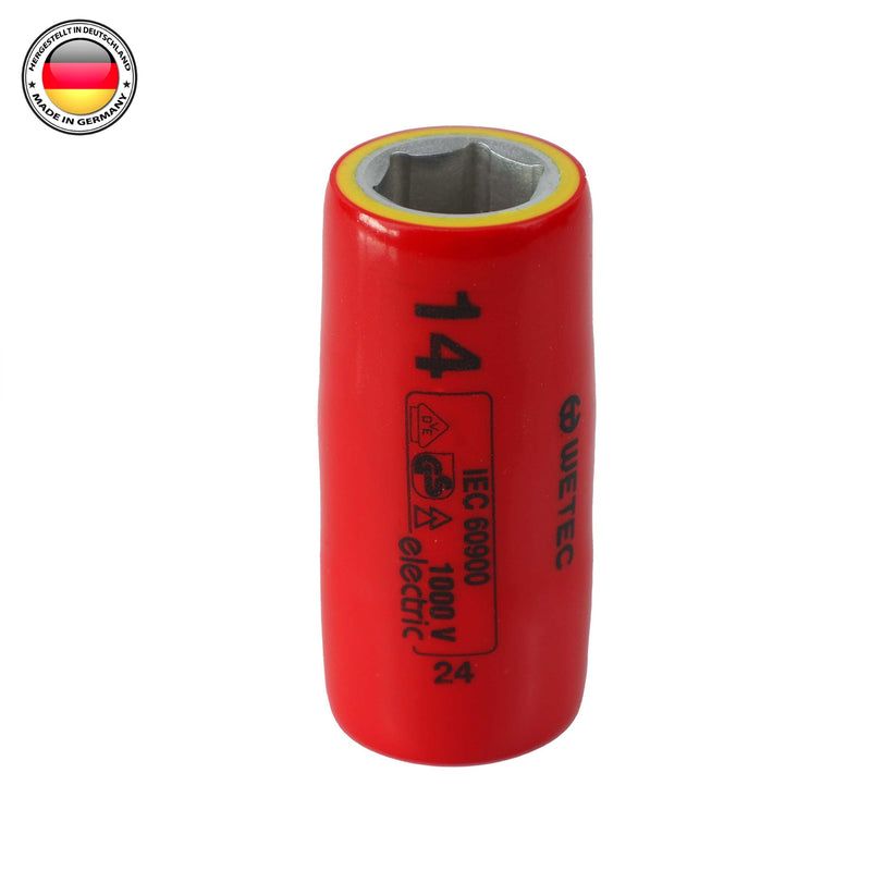 Dado hexagonal 1/2 1000V aislado WETEC