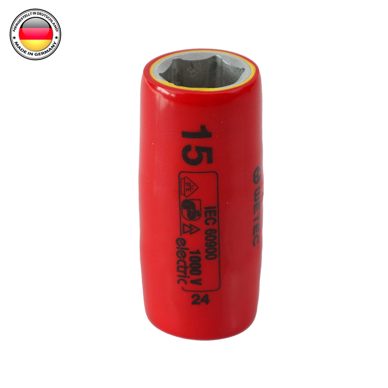 Dado hexagonal 1/2 1000V aislado WETEC