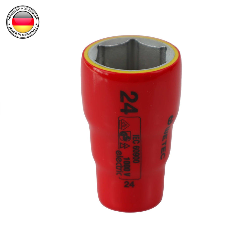 Dado hexagonal 1/2 1000V aislado WETEC