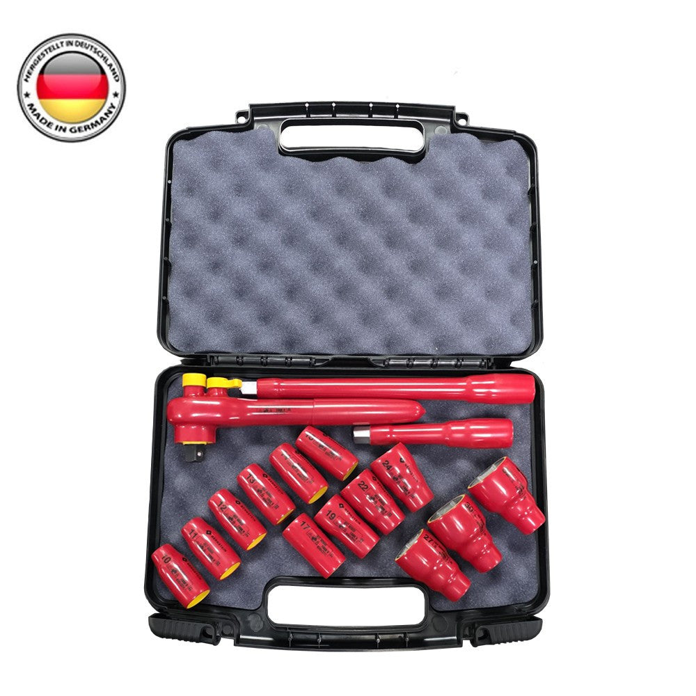 Set de Chicharra y Dados Aislados Cuadrante 1/2 10-32MM WETEC