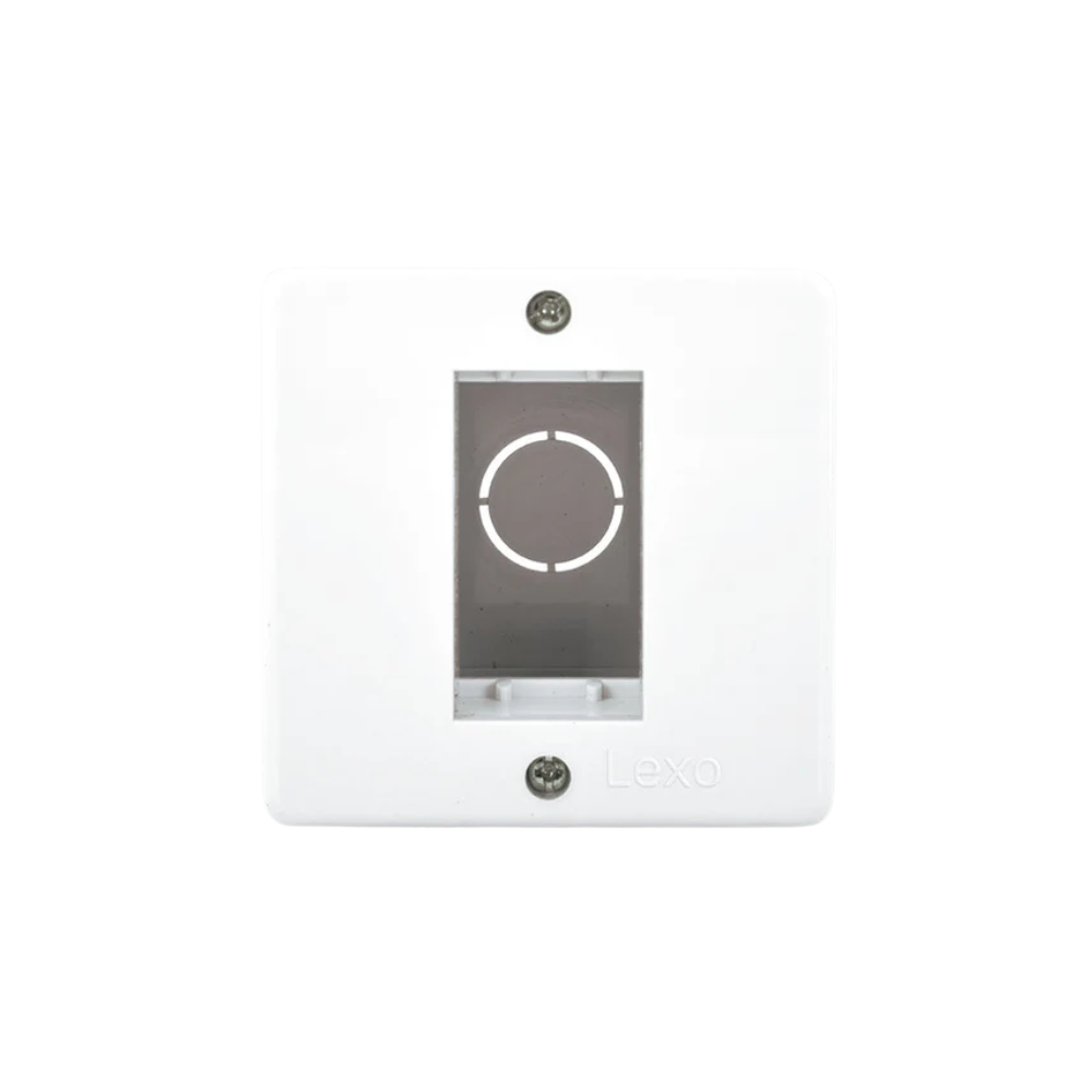 Hydrobox sobrepuesto IP20 1 módulo blanco