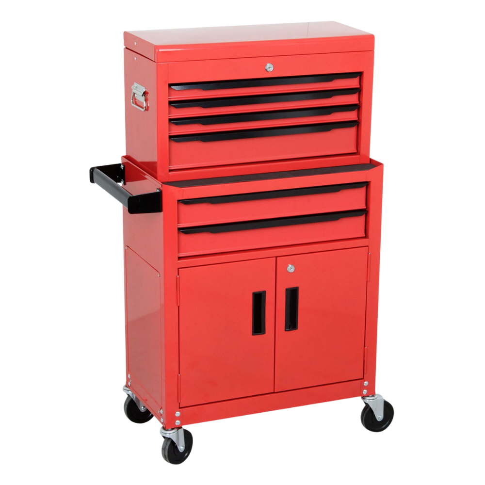 CARRO S/ HERRAMIENTAS CON BAUL 2 en 1