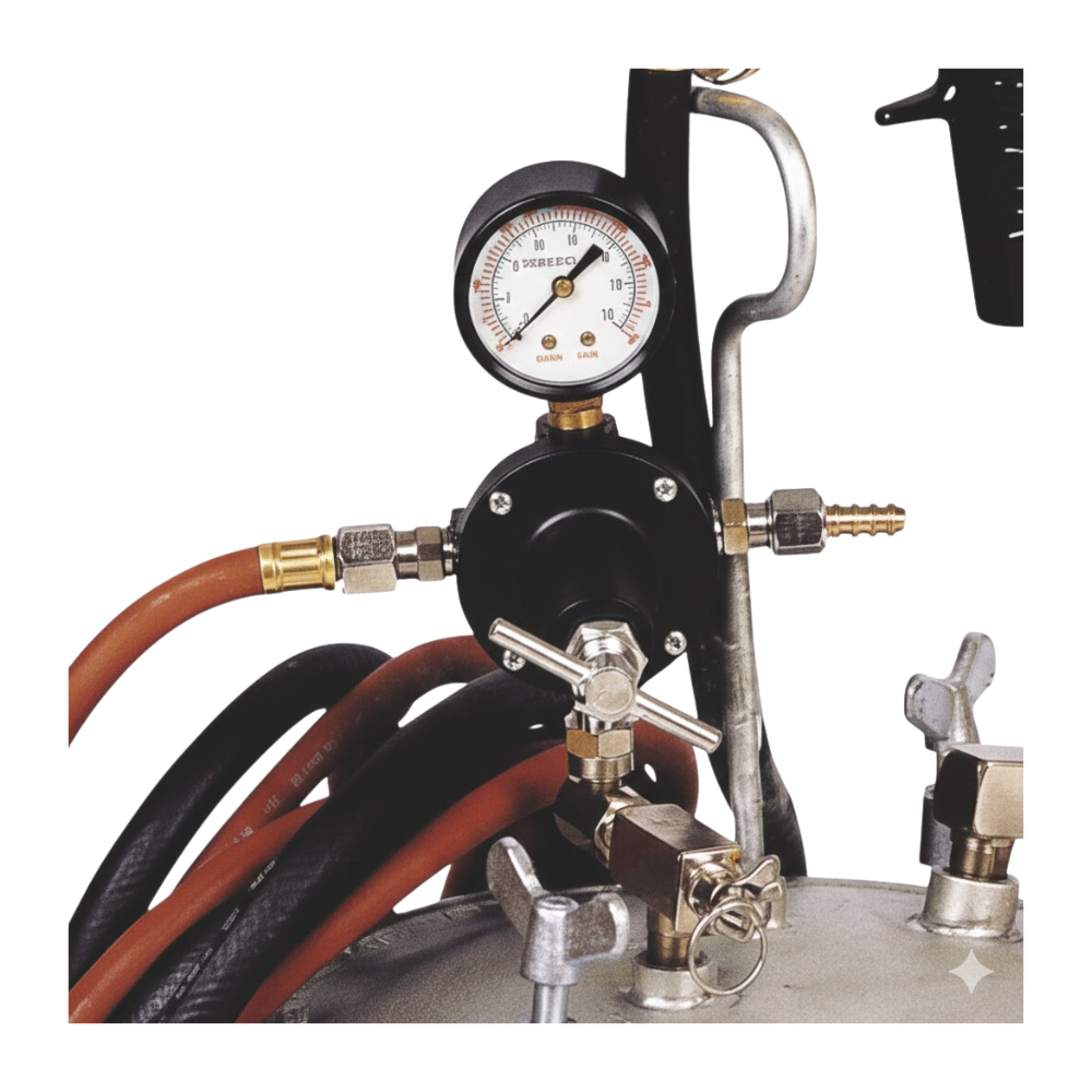 TANQUE PINTURA VOYLET #PT-8 C/PISTOLA ALTA PRESION