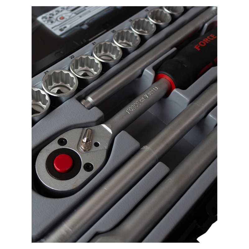 Jgo. dados []1/2 10-32 mm. (4243-5) - FORCE