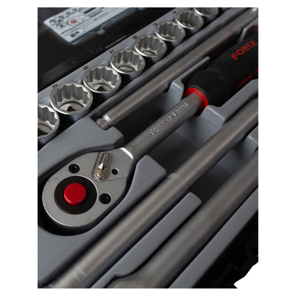 Jgo. dados []1/2 10-32 mm. (4243-9) - FORCE