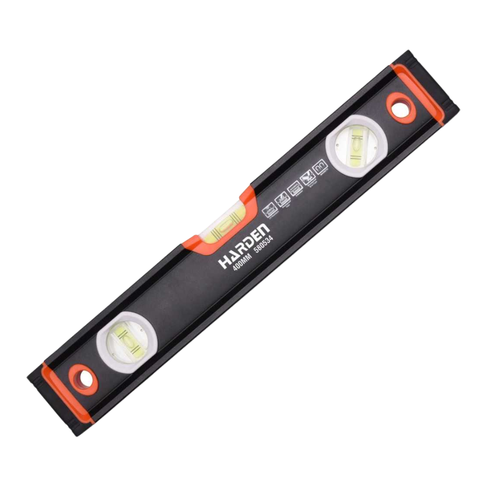 Nivel de burbuja 3 viales profesional Harden