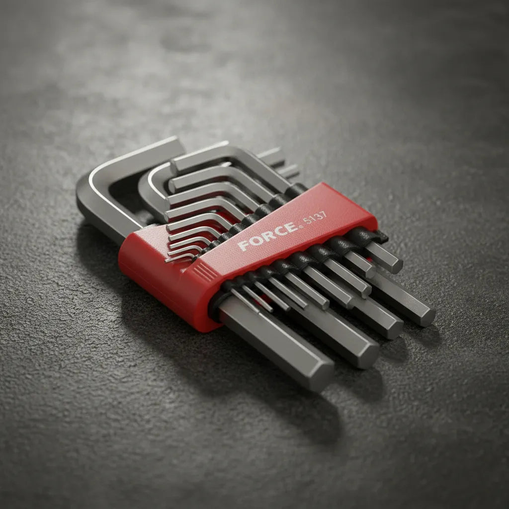 Jgo. llaves allen 1/16-3/4 13 pzas. (5137s) - FORCE