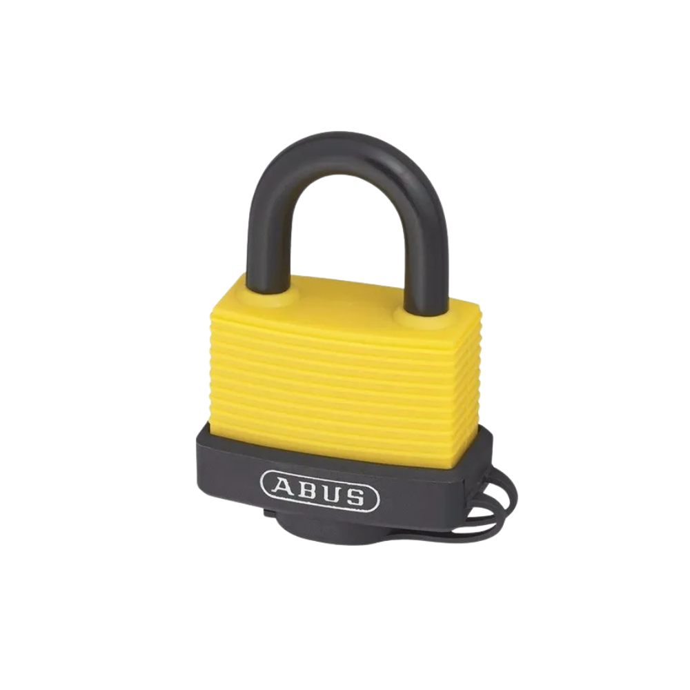candado vinilo 70al/45 ka 6402 amarillo (49971-5) ABUS