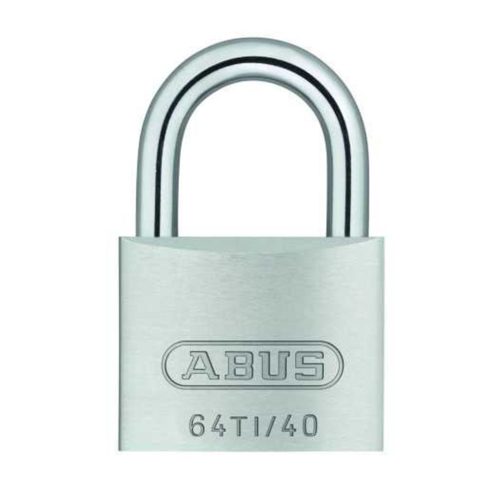 candado aluminio titalium 64ti/40 kd blis sens (61961-8) ABUS
