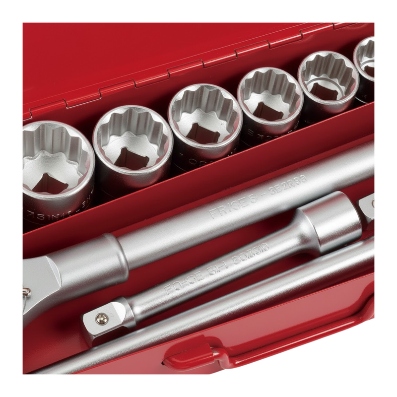 Jgo. dados []3/4 22-50 mm. (6141) - FORCE