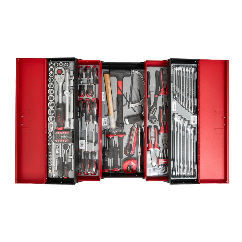 Caja de 4 bandejas 101 herramientas (50235-101) - FORCE