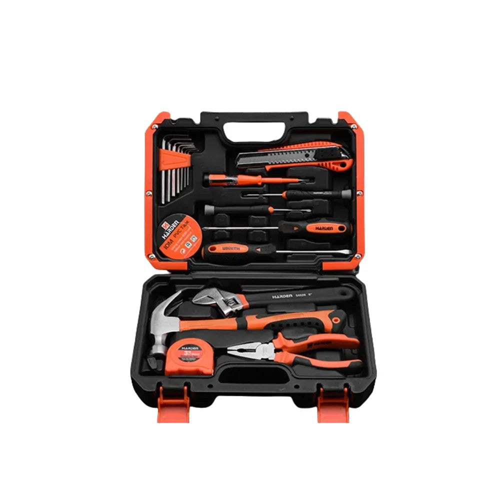 Maletín de herramientas Harden de 18 piezas HARDEN