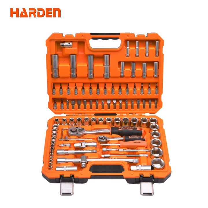 Juego de Dados 1/2 Y 1/4 + Chicharra 94 Pzs HARDEN