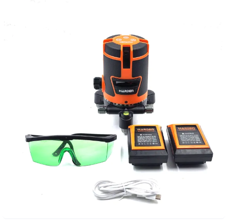 Nivel láser recargable autonivelante 5 líneas HARDEN