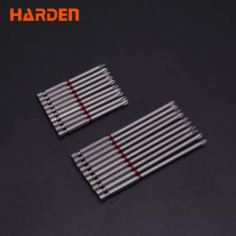 Punta paleta destornillador bit SL3X50mm 10 piezas Harden