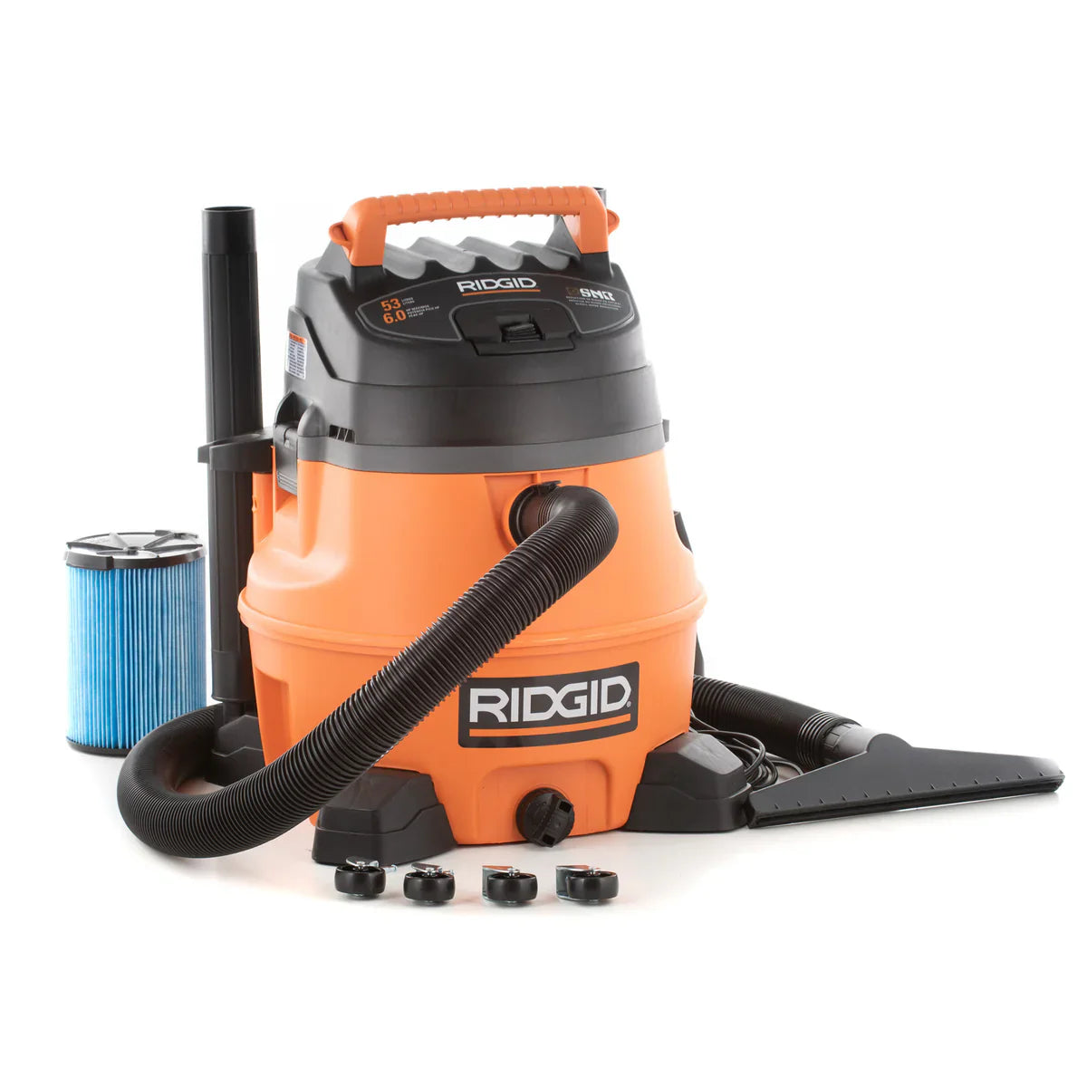 Aspiradora #wd-1455 6.0 hp. 53 lt. (50898) - RIDGID