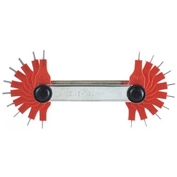 Feeler para toberas 0.45 a 1.5 mm. (2215a) - COCACO ANGELITO