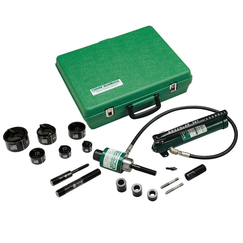 Jgo. sacabocados hidraulico 1/2 - 4 ac (7310sb) - GREENLEE