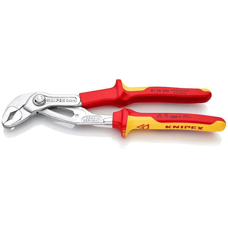 Tenaza ajustable cobra 1000v. vde (8726250) - KNIPEX