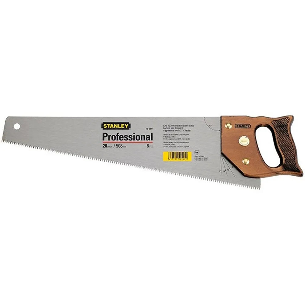 Serrucho carpintero 20 8 dtes. (15-559) - STANLEY