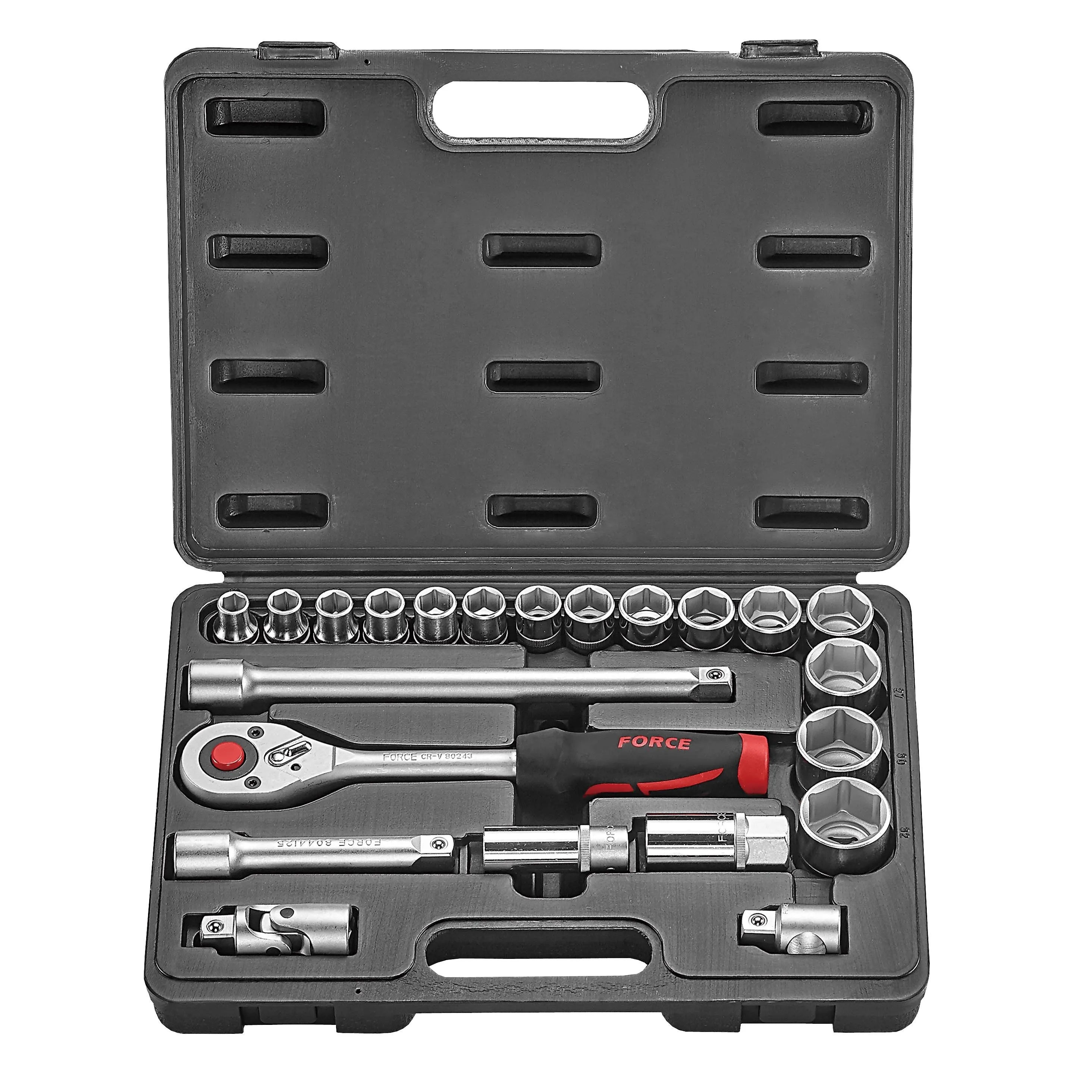 Jgo. dados []1/2 10-32 mm. (4223) - FORCE