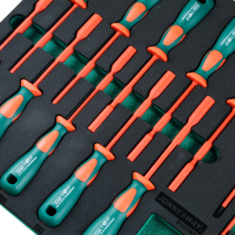 BANDEJA 18 DESTORNILLADORES AISLADOS 1000V DV4118