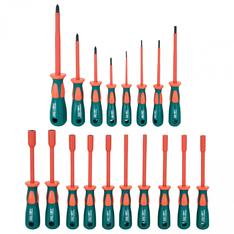 BANDEJA 18 DESTORNILLADORES AISLADOS 1000V DV4118