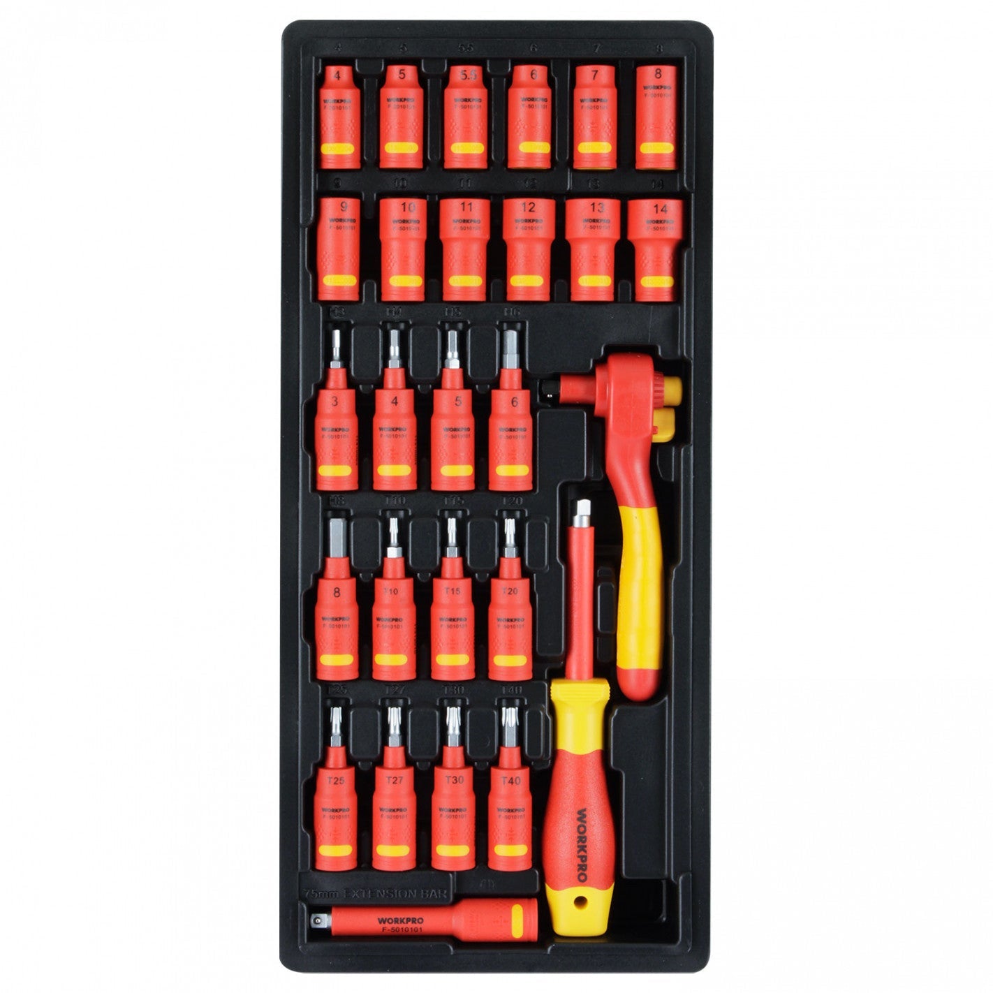 BANDEJA JUEGO DADOS DE 1/4 AISLADOS 27 PIEZAS