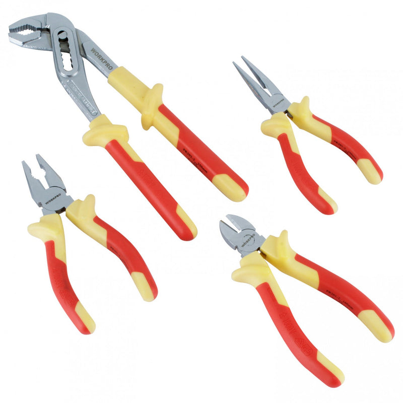 BANDEJA JUEGO DE 4 ALICATES AISLADOS WP209103