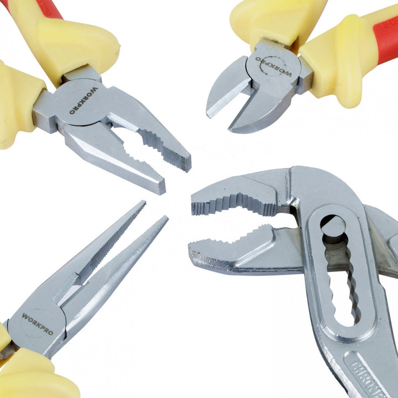 BANDEJA JUEGO DE 4 ALICATES AISLADOS WP209103