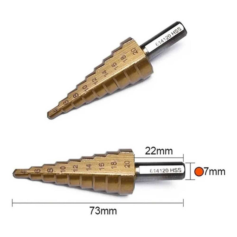 Broca cónica escalonada Harden