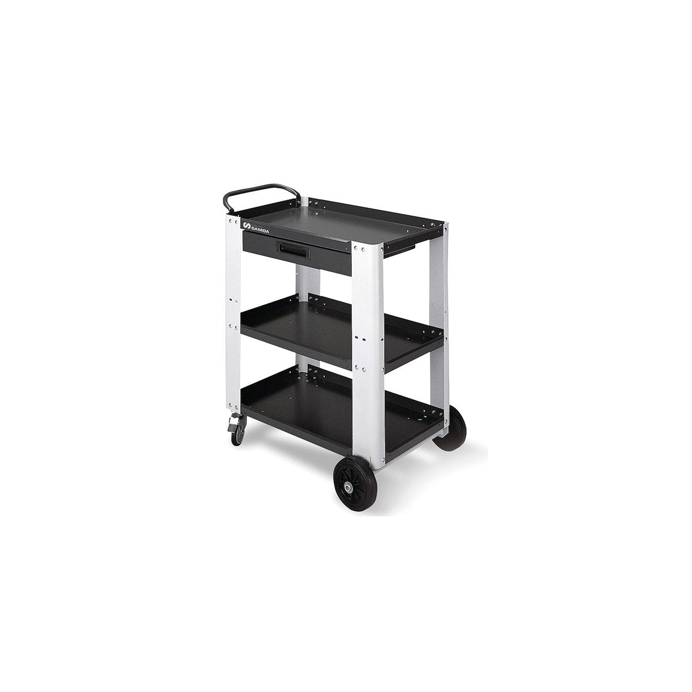 CARRO AUXILIAR CON 3 BANDEJAS Con cajon 283202