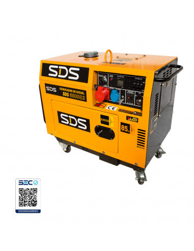GENERADOR DIESEL 50 KW 380 V TRIFASICO SDG6500S3