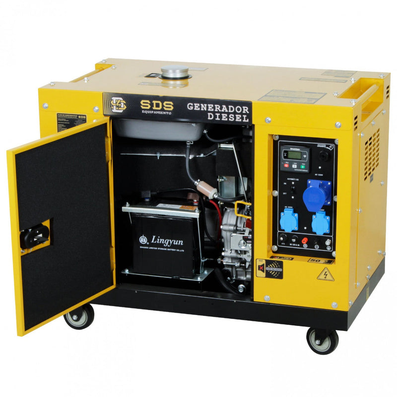 GENERADOR DIESEL 65 KW 220 V SDG8500S