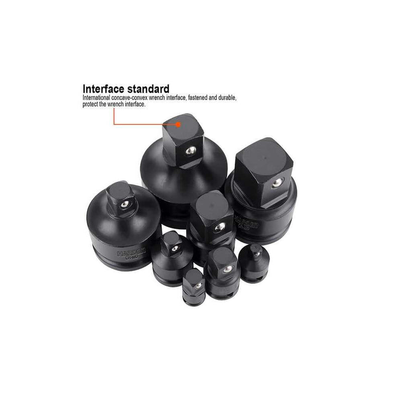 Set de adaptadores de Impacto 1/2 8 Piezas Harden