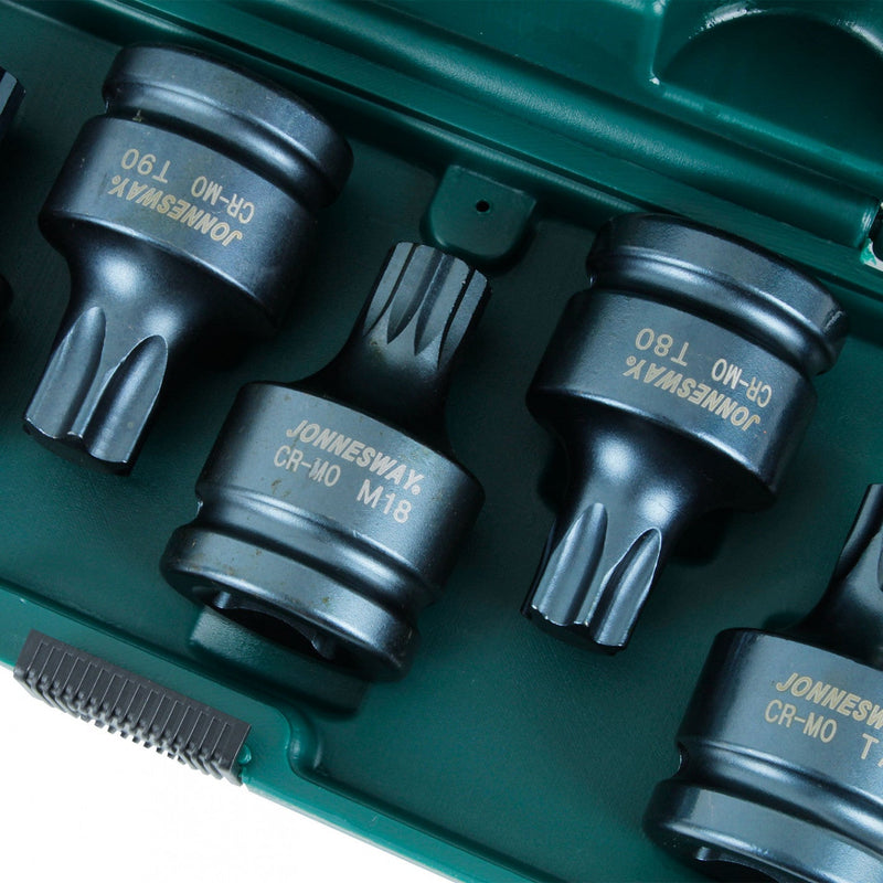 JUEGO de DADOS IMPACTO 3/4 TORX E IMBUS S64A6306S