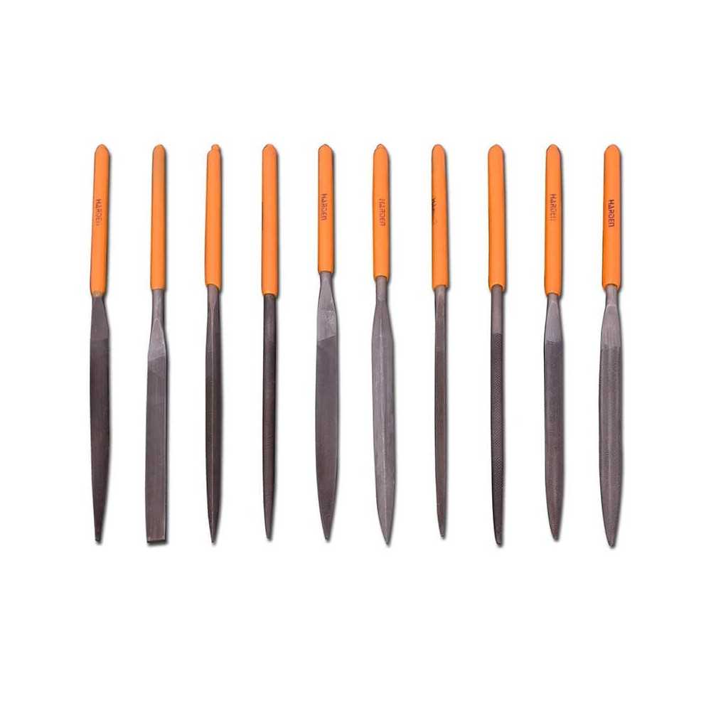Set Mini limas de precisión 10 piezas Harden