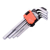 Set de llaves Allen Hexagonales extra largas 9 Piezas Harden
