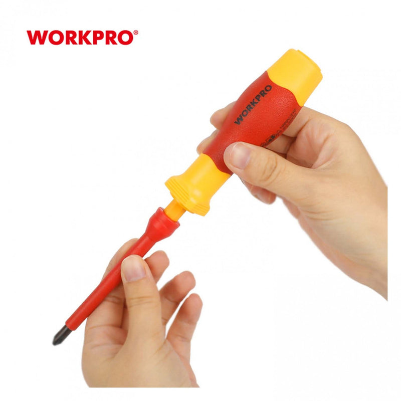 JUEGO DESTORNILLADORES AISLADOS 12 PIEZAS WP341018