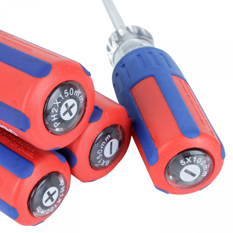 JUEGO DESTORNILLADORES AISLADOS 4 PIEZAS W004140WE