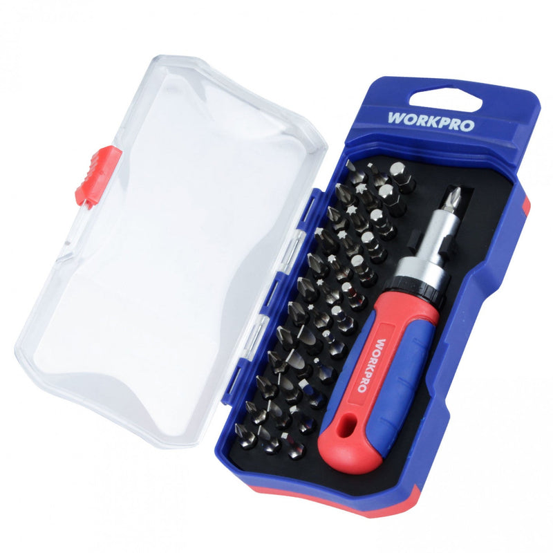 JUEGO DESTORNILLADORES DE 38 PUNTAS CON CHICHARRA